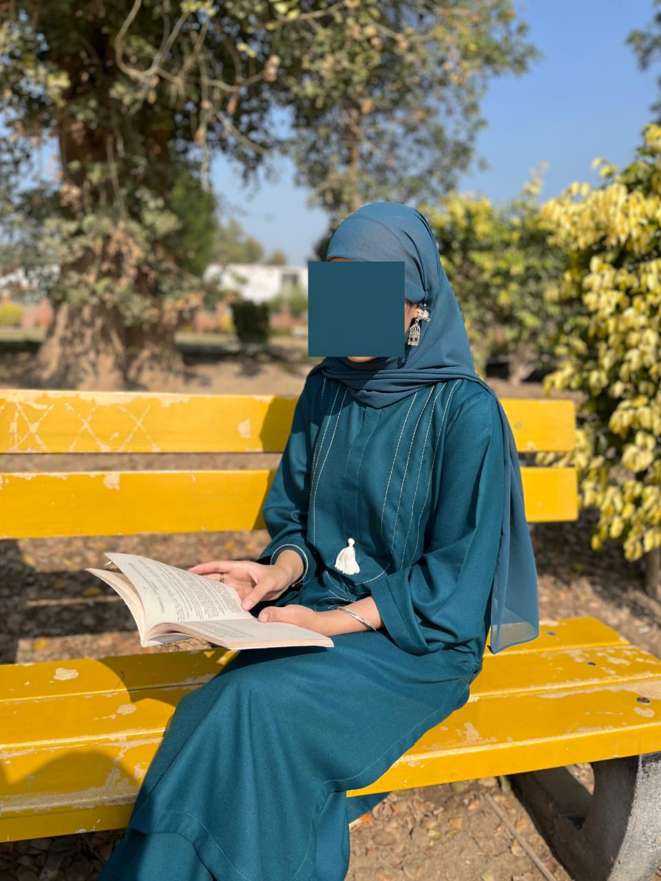 Talash-Teal Blue Set